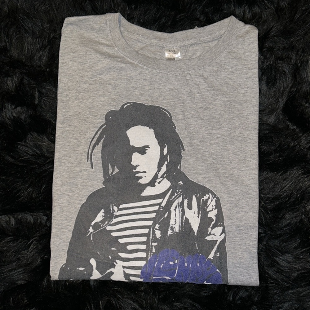 VTG Classic LENNY KRAVITZ LET LOVE RULE Graphic T-shirt Sz 4X GUC - Picture 8 of 8